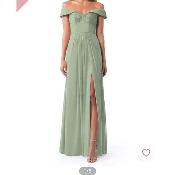 used azazie bridesmaid dress Early Spring 2023 starry sky small trailing light wedding dress- Douyin XL / No Trail